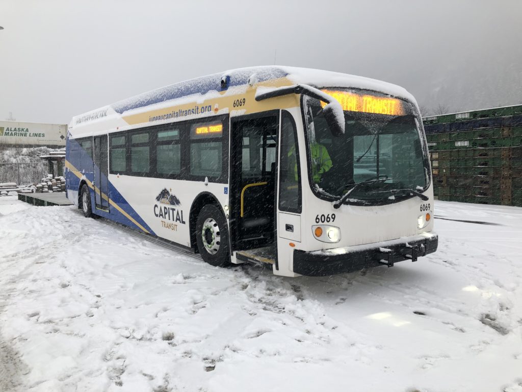 Juneau s First Electric Bus Arrived Today Capital Transit